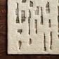 Loloi Bennett 2" x 3" Ivory and Forest Area Rug, , large