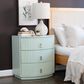 Linon Home Decor Chantel 3-Drawer Nightstand in Sage Green, , large