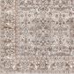 Surya Carlisle Oriental 5"3" Round Dusty Sage, Light Gray, Dusty Pink, Ivory, Pale Blue and Charcoal Area Rug, , large