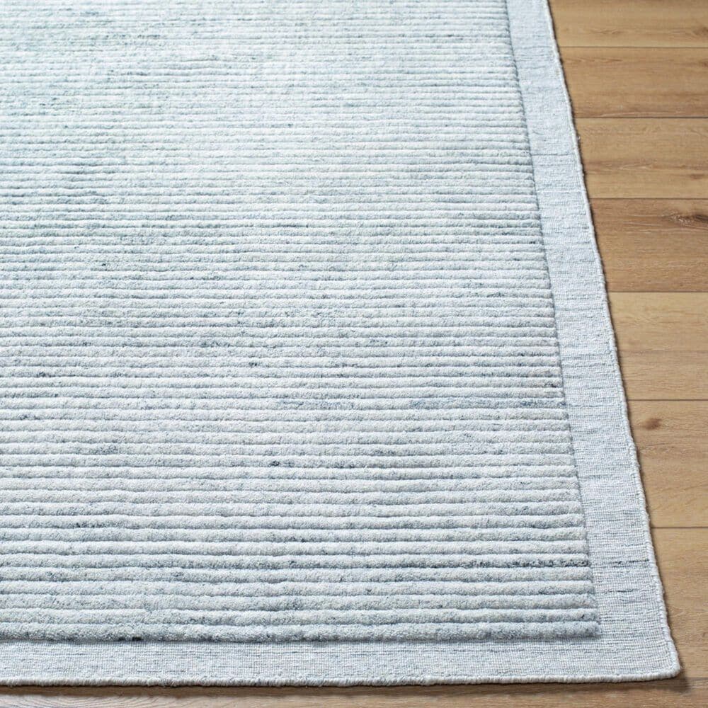 Surya Yasmin Gray, Ivory and Black 10' x 14' Area Rug, , large