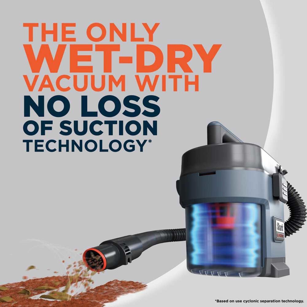 Shark MessMaster Portable Wet and Dry Vacuum in Burnt Ashes, , large