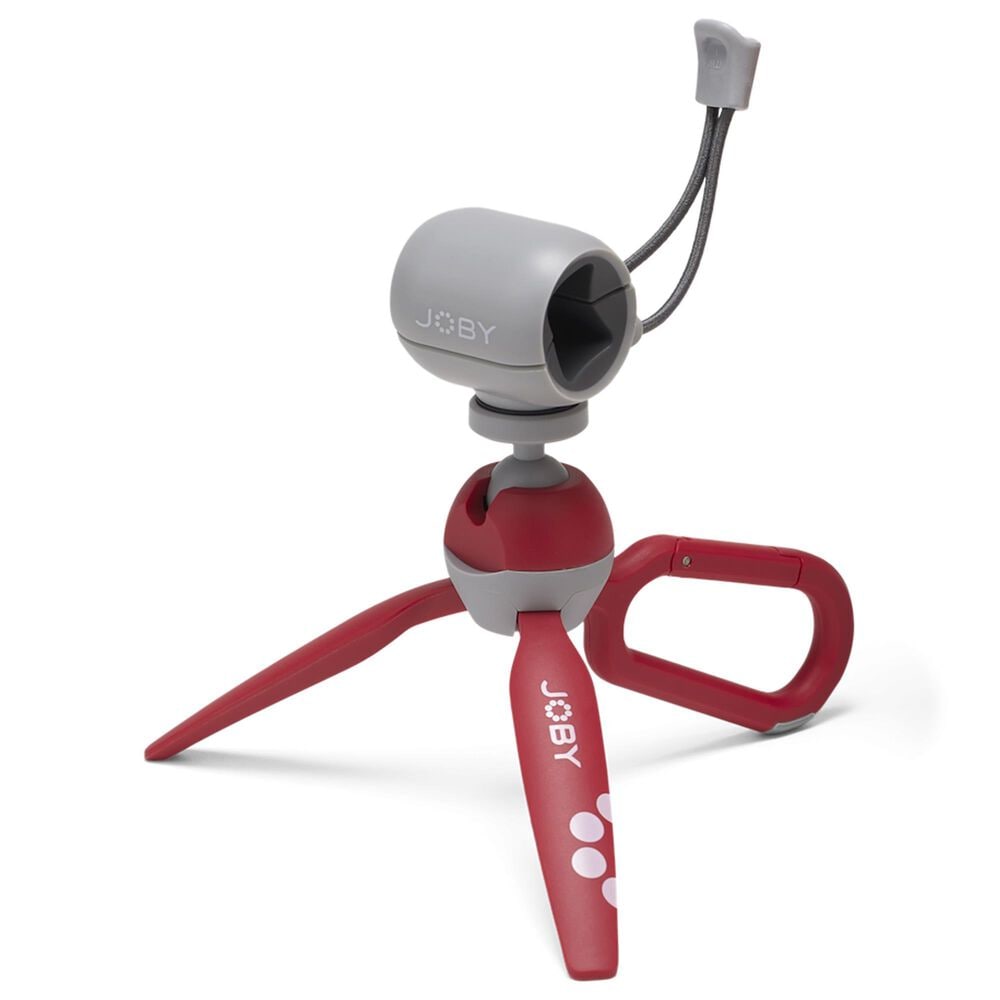 JOBY HandyPod Clip Action Mini Tripod in Red, , large