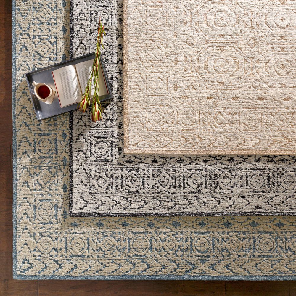 Surya Louvre Tan and Cream 9&#39; x 12&#39; Area Rug, , large