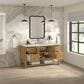 James Martin Vanities Breckenridge 60" Single Bathroom Vanity in Light Natural Oak with 3 cm Victorian Silver Quartz Top, Rectangular Sink and FreePower Wireless Charger, , large