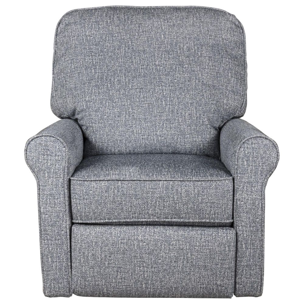 Best Home Furnishings Illusion Power Swivel Recliner in Denim, , large