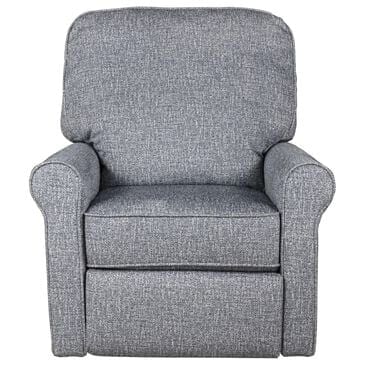Best Home Furnishings Illusion Power Swivel Recliner in Denim, , large