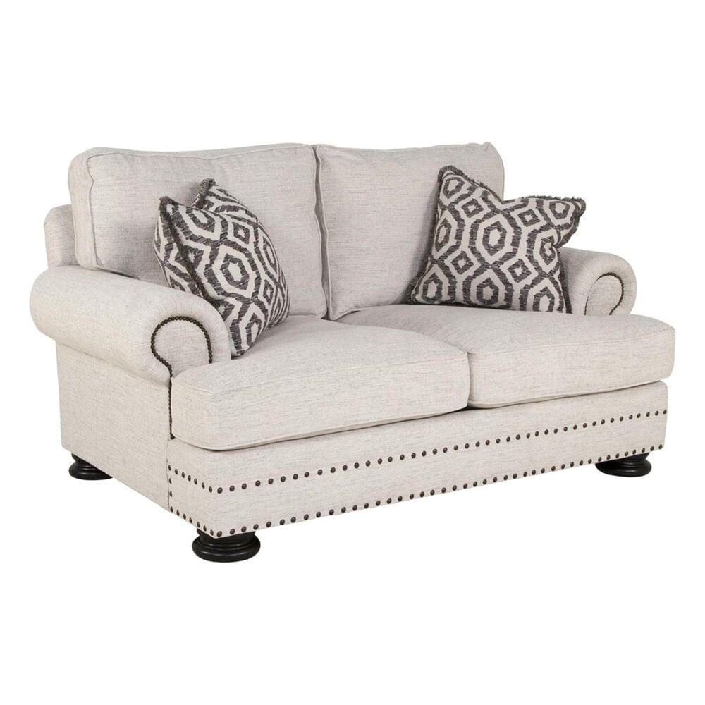 Bernhardt Foster Loveseat in Natural, , large