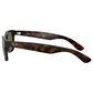 Rayban Glasses New Wayfarer Classic Sunglasses with G-15 Green Lenses in Polished Tortoise, , large