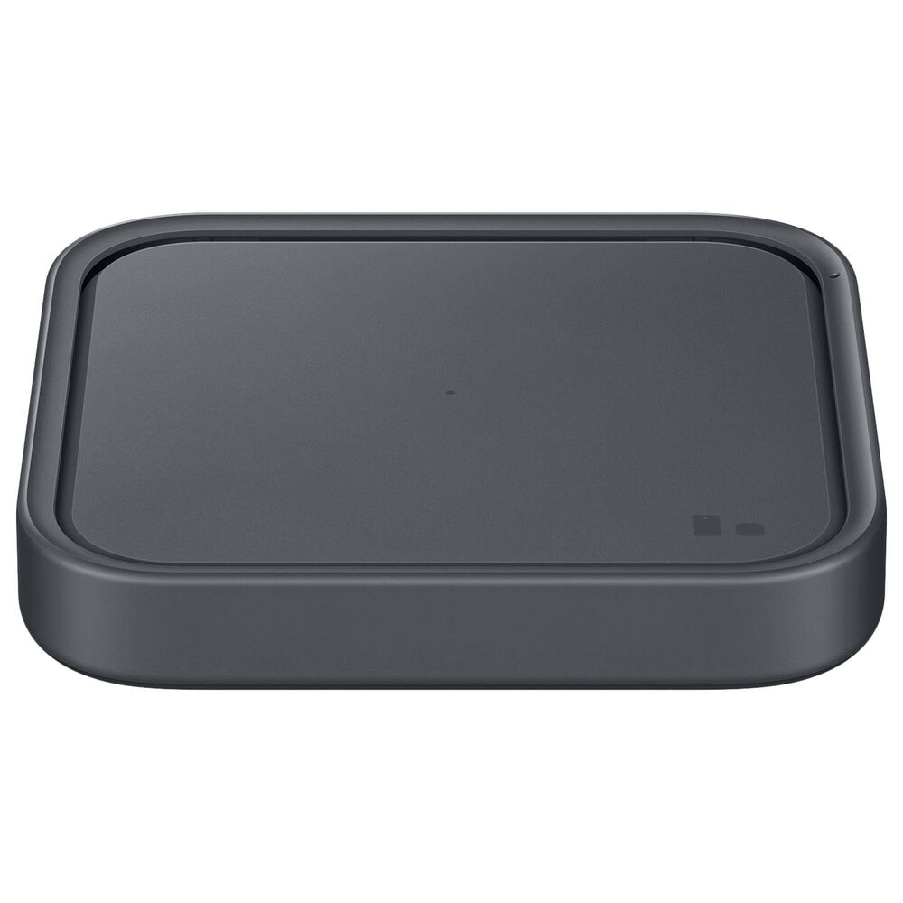 Samsung Single Charge Pad w Cable & TA, Dark Gray, , large