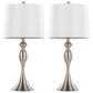 LumiSource Ashland Table Lamp in Brushed Nickel (Set of 2), , large
