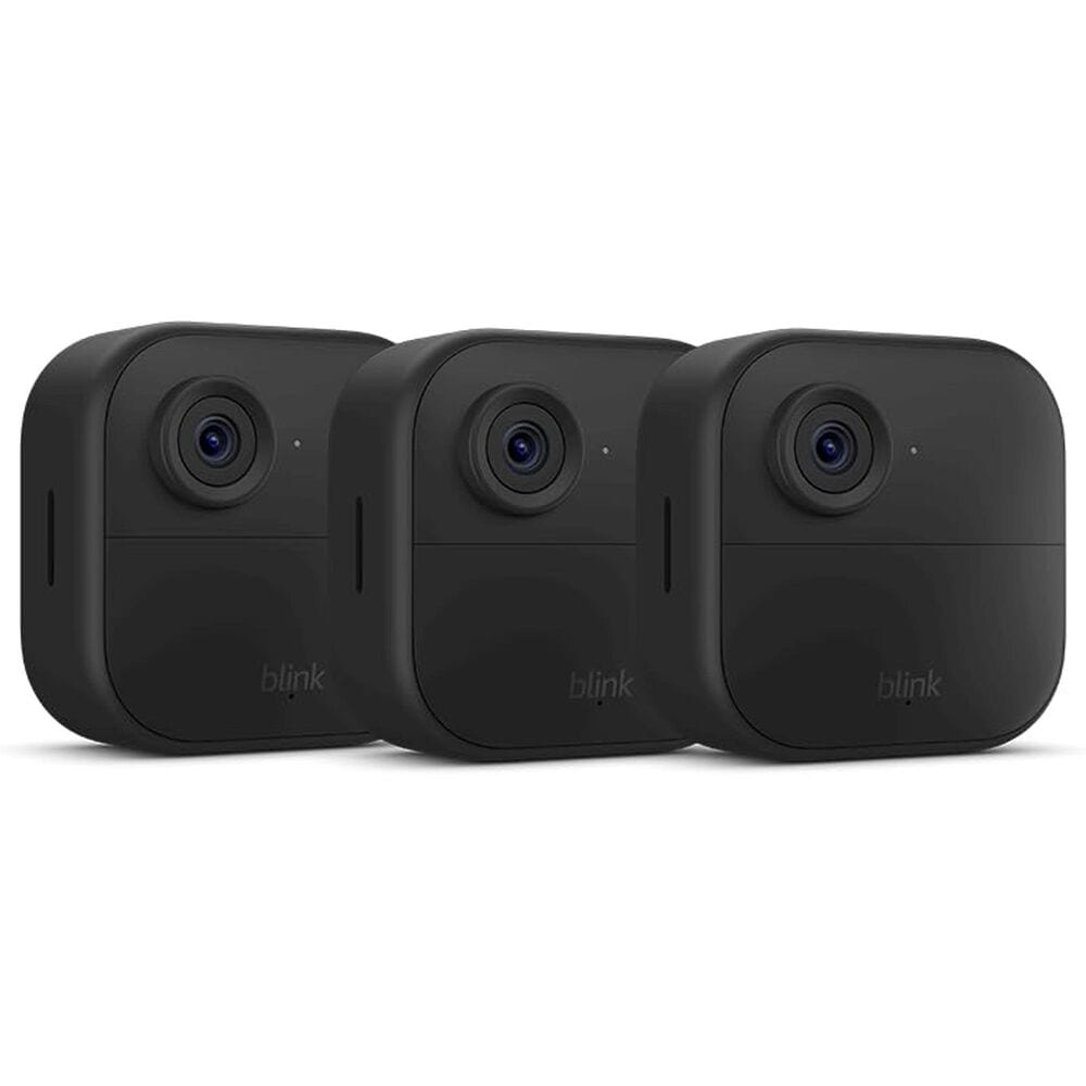 Blink Outdoor 4 Wireless 1080p Security System in Black (Set of 3)