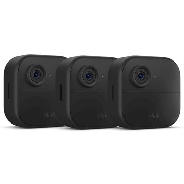 Blink Outdoor 4 Wireless 1080p Security System in Black (Set of 3), , large