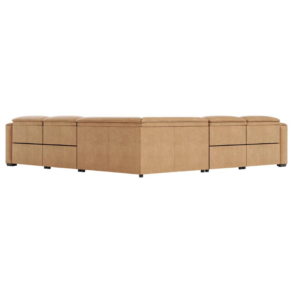 Bernhardt Billings 5-Piece Power Symmetrical Motion Sectional in Beige, , large