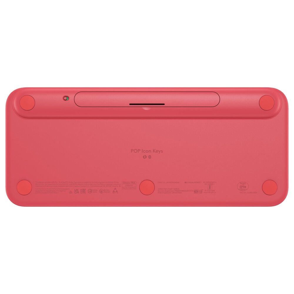 Logitech POP Icon Keys Wireless Bluetooth Keyboard in Rose and Off White, , large