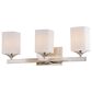 Vaxcel Robey 3-Light Bathroom Vanity in Polished Nickel, , large