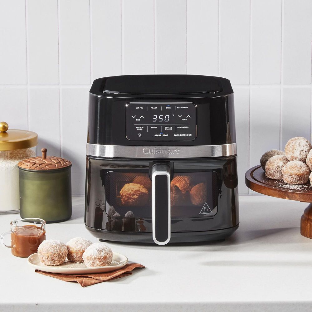 Cuisinart 4.5-qt Basket Air Fryer in Black Stainless, , large