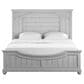 Emerald Home Furnishings New Haven King Panel Bed in Oyster Shell, , large