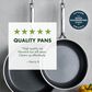 Green Pan Spectra 2-Piece Open Frypan Set in Stainless Steel, , large