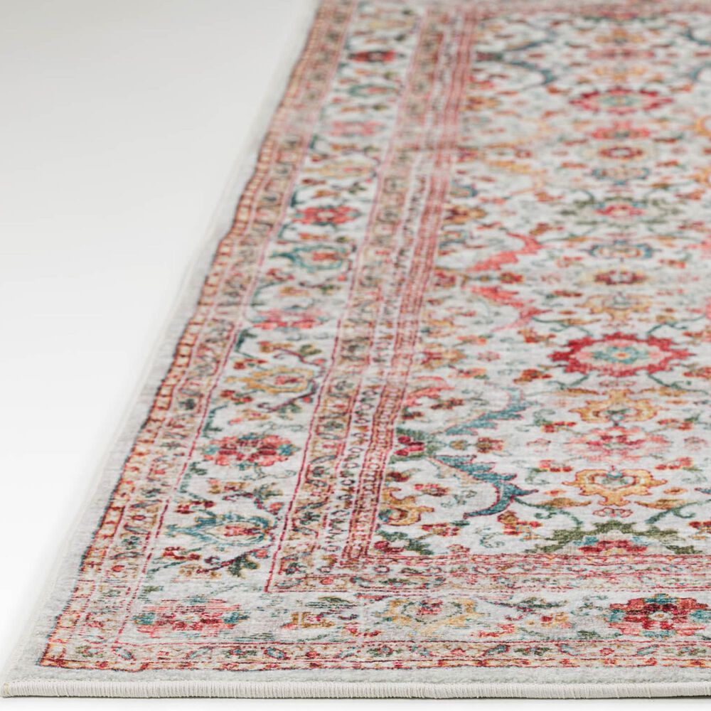 Dalyn Rug Company Jericho 2&#39;6&quot; x 12&#39; Ivory Indoor/Outdoor Runner, , large