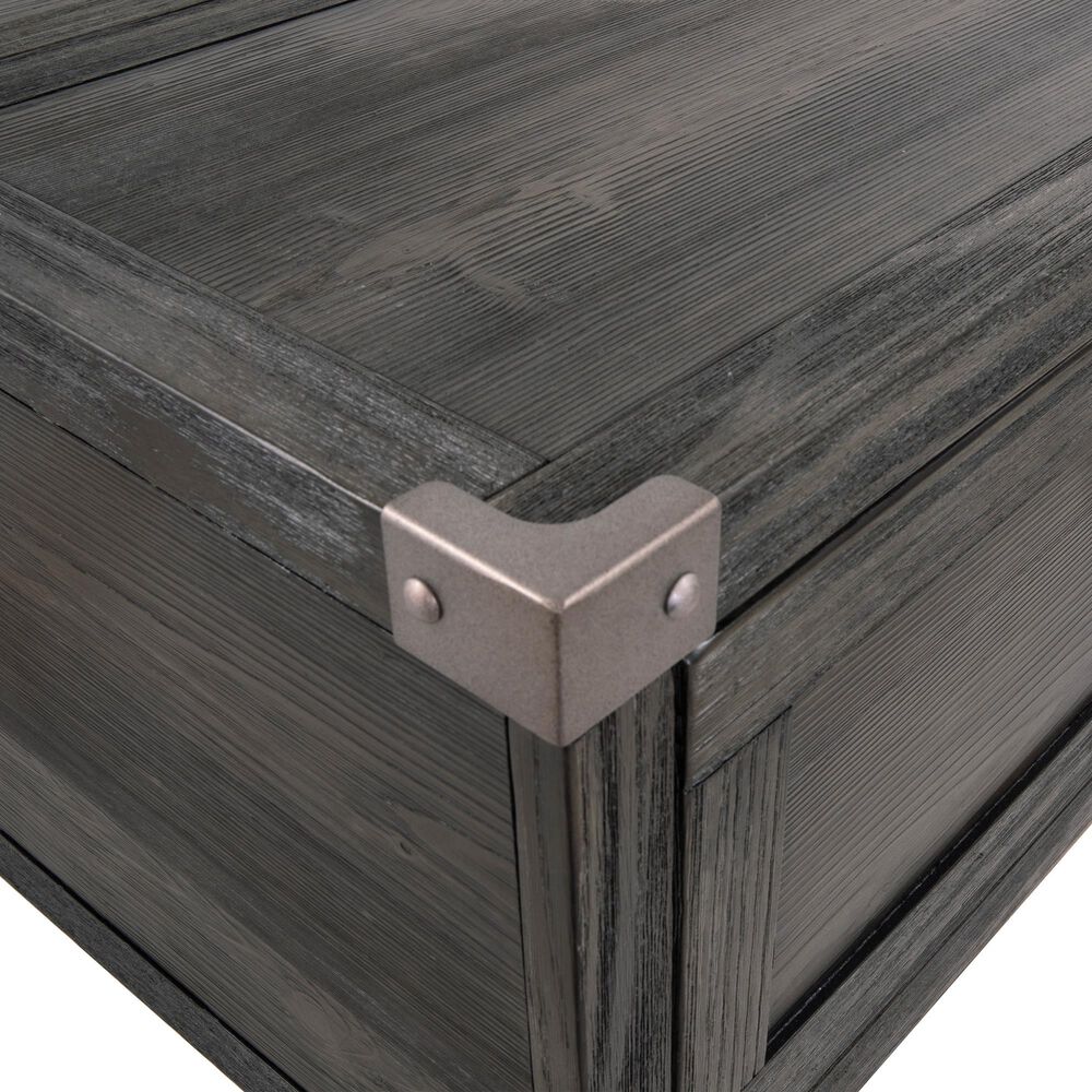 Ashley Todoe Lift Top Cocktail Table in Dark Gray, , large