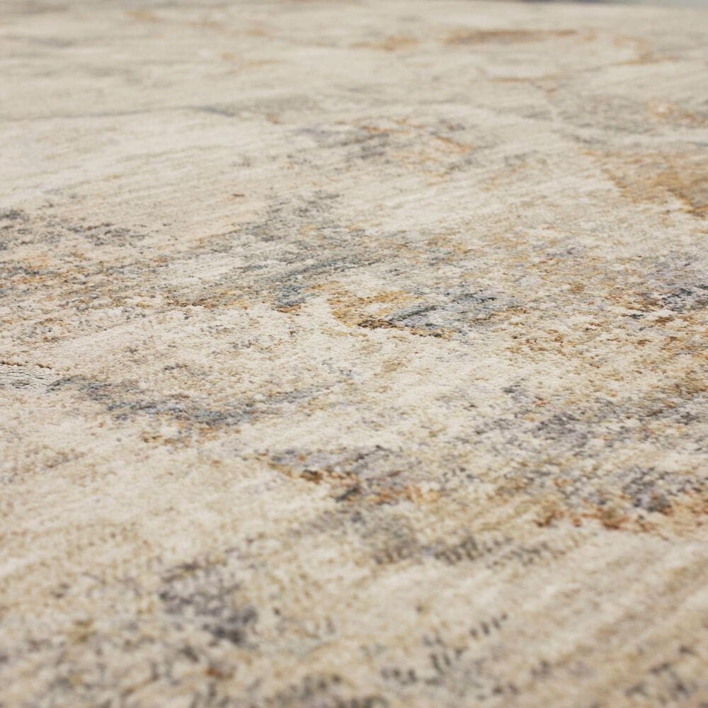 Karastan Echo Tesoro 9&#39; x 12&#39;2&quot; Cream Area Rug, , large