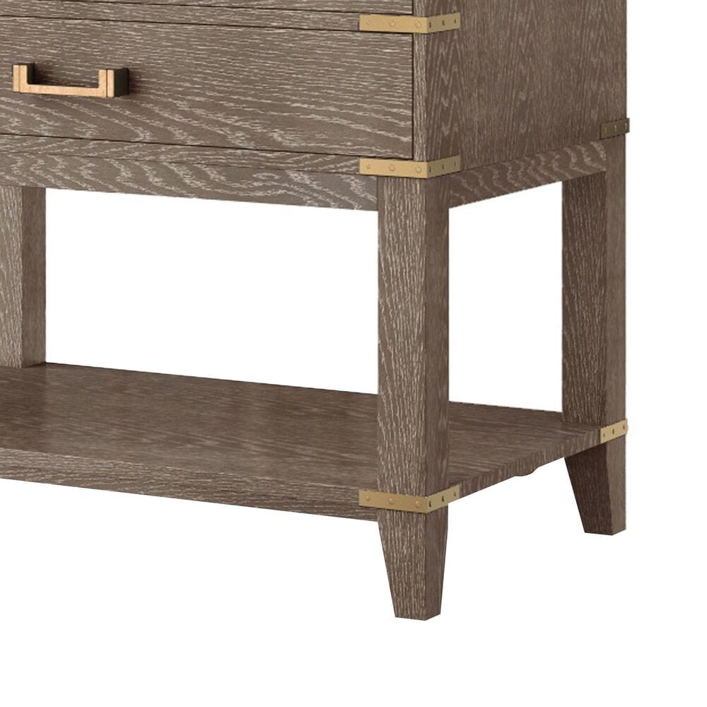 Lexora Home Norwalk 36&quot; Single Bathroom Vanity in Grey Oak with White Carrara Marble Top  and Rectangle Sink, , large