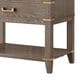 Lexora Home Norwalk 36" Single Bathroom Vanity in Grey Oak with White Carrara Marble Top and Rectangle Sink, , large
