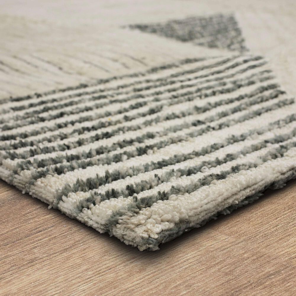 Drew and Jonathan Home Bowen Central Valley 5&#39;3&quot; x 7&#39;10&quot; Tan Area Rug, , large