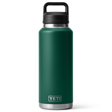 YETI Rambler 46 Oz Water Bottle with Chug Cap in Black Forest Green, , large