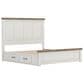 Ashley Savonport King Storage Panel Bed in White and Brown, , large