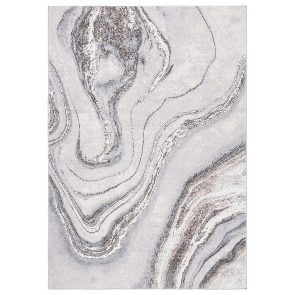 Safavieh Orchard 6" x 9" Grey and Ivory Area Rug, , large