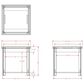 Legends Home Essex End Table in Seal Skin and Whiskey, , large