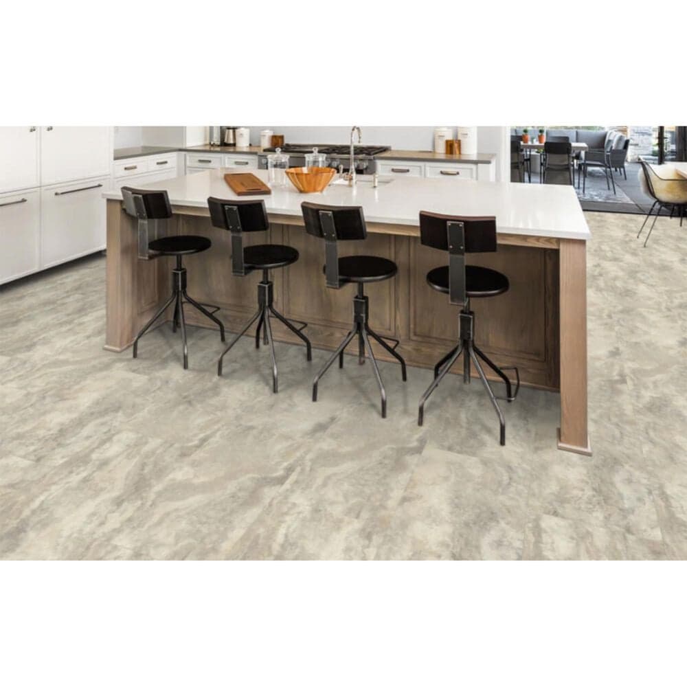Tru-Cor Tile Travertine Mist 16&quot; x 32&quot; Luxury Vinyl Tile, , large