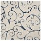 Safavieh Florida Shag SG455-1165-5SQ 5" x 5"  Cream/Blue Square Rug, , large