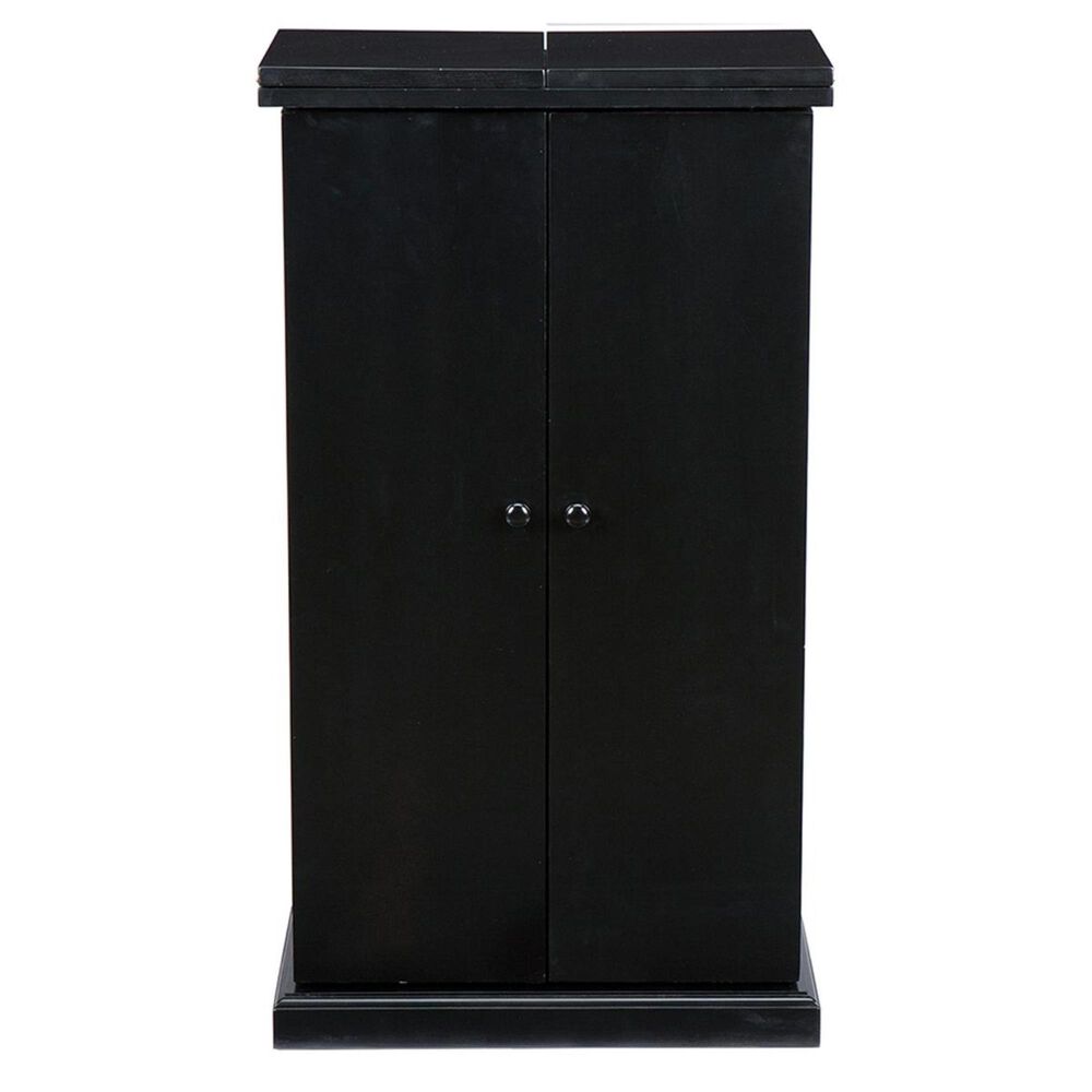 Southern Enterprises Fold Away Bar in Black, , large