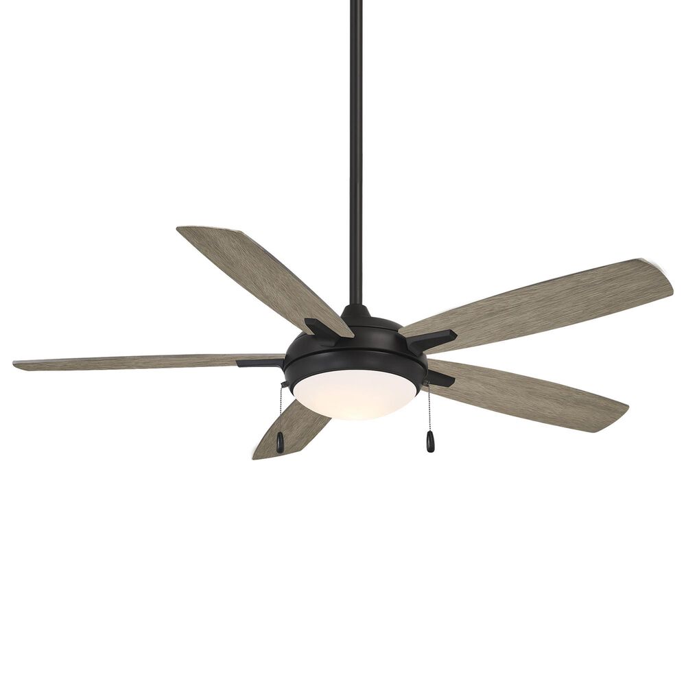 Minka-Aire Lun Aire 54" Ceiling Fan with LED Light in Coal, , large