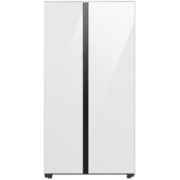 Samsung 22.8 Cu. Ft. Counter Depth 4-Door Flex French Door Refrigerator  with Beverage Center in Stainless Steel