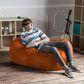 Jaxx 4" Lounger Bean Bag in Mandarin, , large
