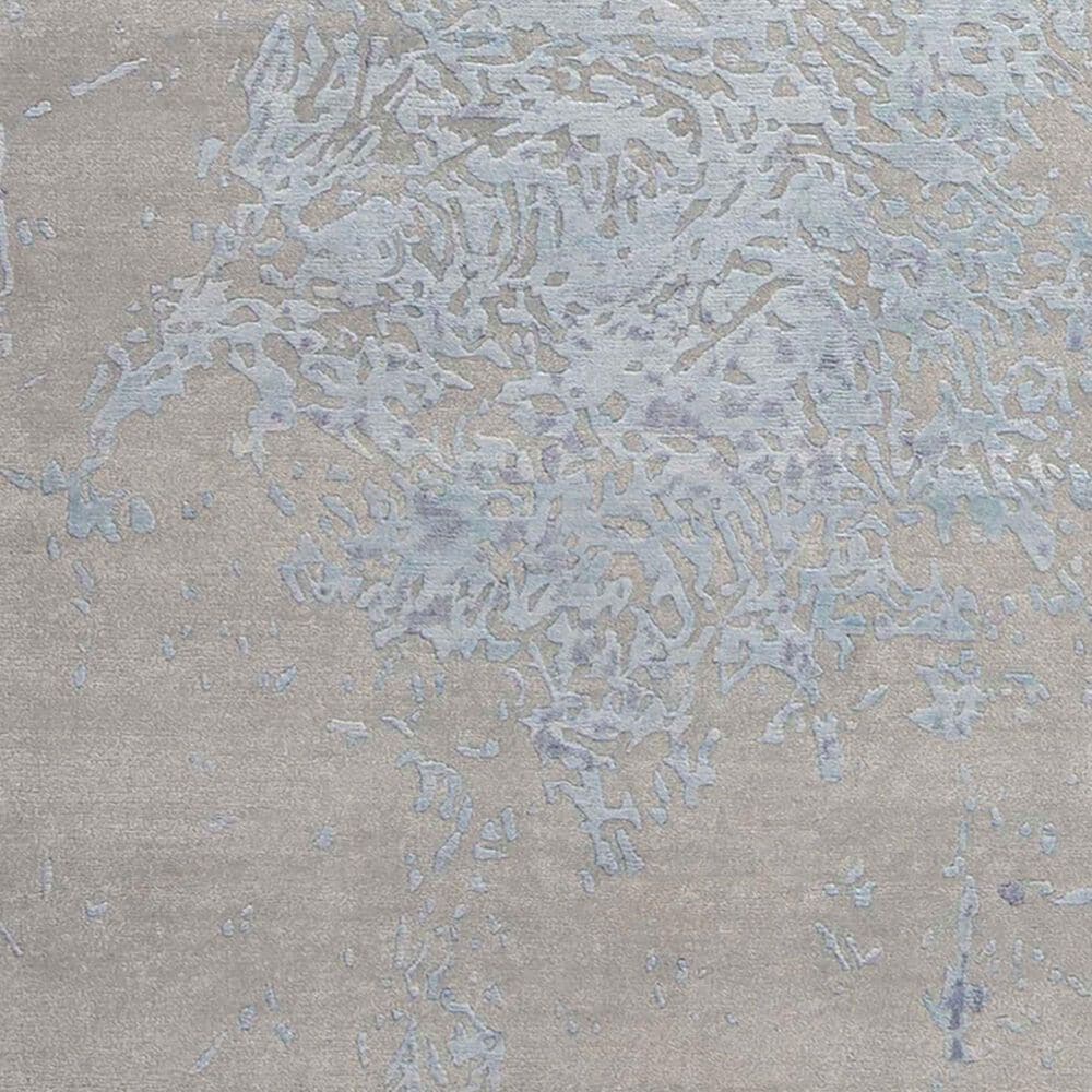 Nourison Silk Shadows 5&#39;6&quot; x 7&#39;5&quot; Grey and Blue Area Rug, , large