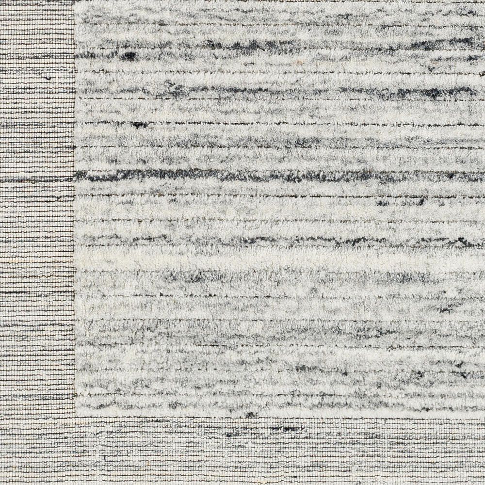 Surya Yasmin 2&#39; x 3&#39; Gray, Ivory and Black Area Rug, , large