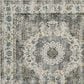 Safavieh Evoke EVK220B 11" x 15" Gray and Gold Area Rug, , large