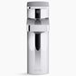 Kohler Parallel Single Handle Bathroom Sink Faucet in Polished Chrome, , large
