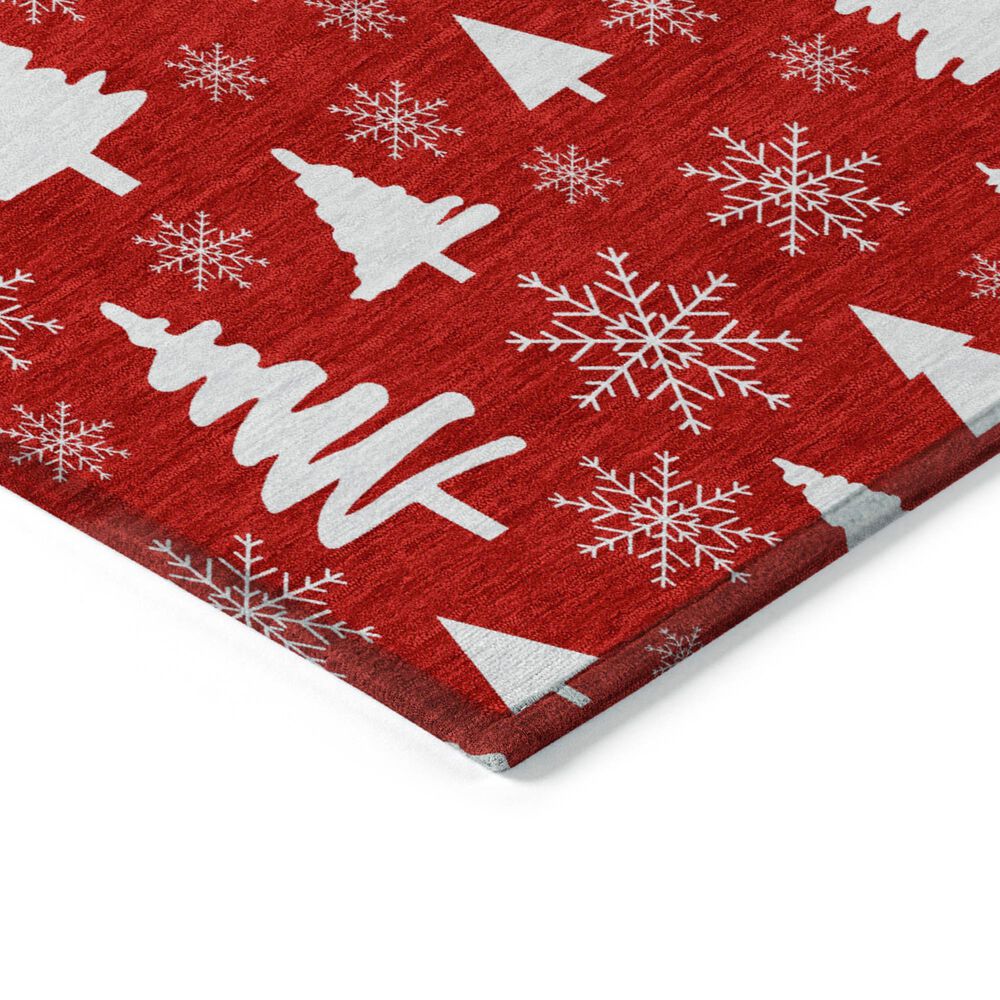 Dalyn Rug Company Wonderland WN23 5&#39; x 7&#39;6&quot; Red Indoor/Outdoor Area Rug, , large