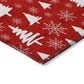 Dalyn Rug Company Wonderland WN23 5" x 7"6" Red Indoor/Outdoor Area Rug, , large