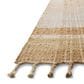 Magnolia Home Louie 9"3" x 13" Ivory and Natural Area Rug, , large