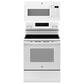 GE Appliances 2-Piece Kitchen Packages with 30" Freestanding Electric Range and 1.9 Cu. Ft. Over-the-Range Microwave Oven in White, , large