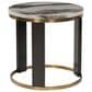 Ashley Jazmore End Table in Brown and Brass, , large