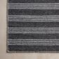 Magnolia Home Charlie Charcoal and Grey 5" x 7"6" Indoor/Outdoor Area Rug, , large