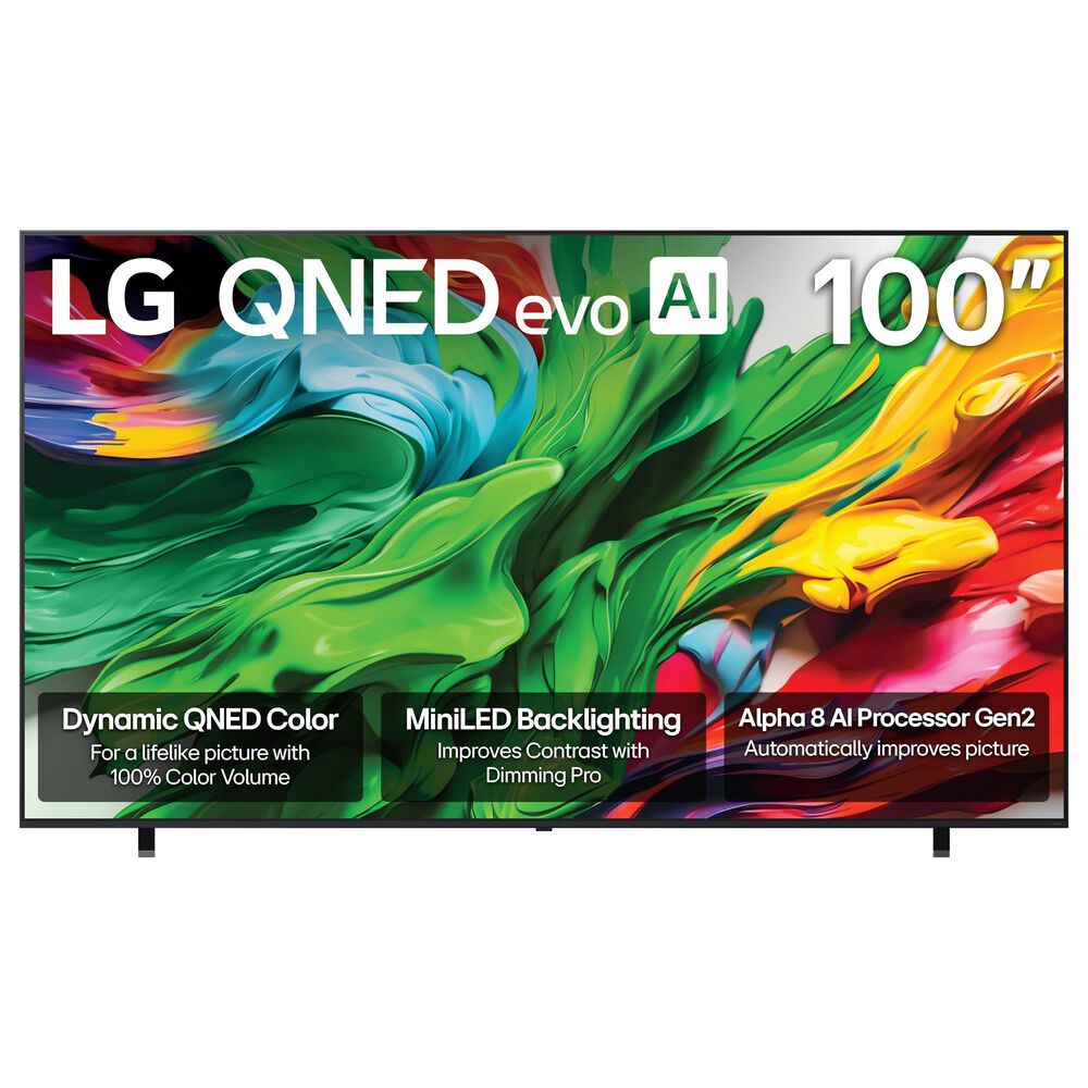 LG 100" Class QNED85A Series AI evo Mini LED 4K Ultra HD in Black - Smart TV, , large