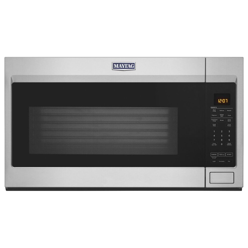 Maytag 2-Piece Kitchen Package with 5.3 Cu Ft. Electric Range and Microwave in Stainless Steel, , large